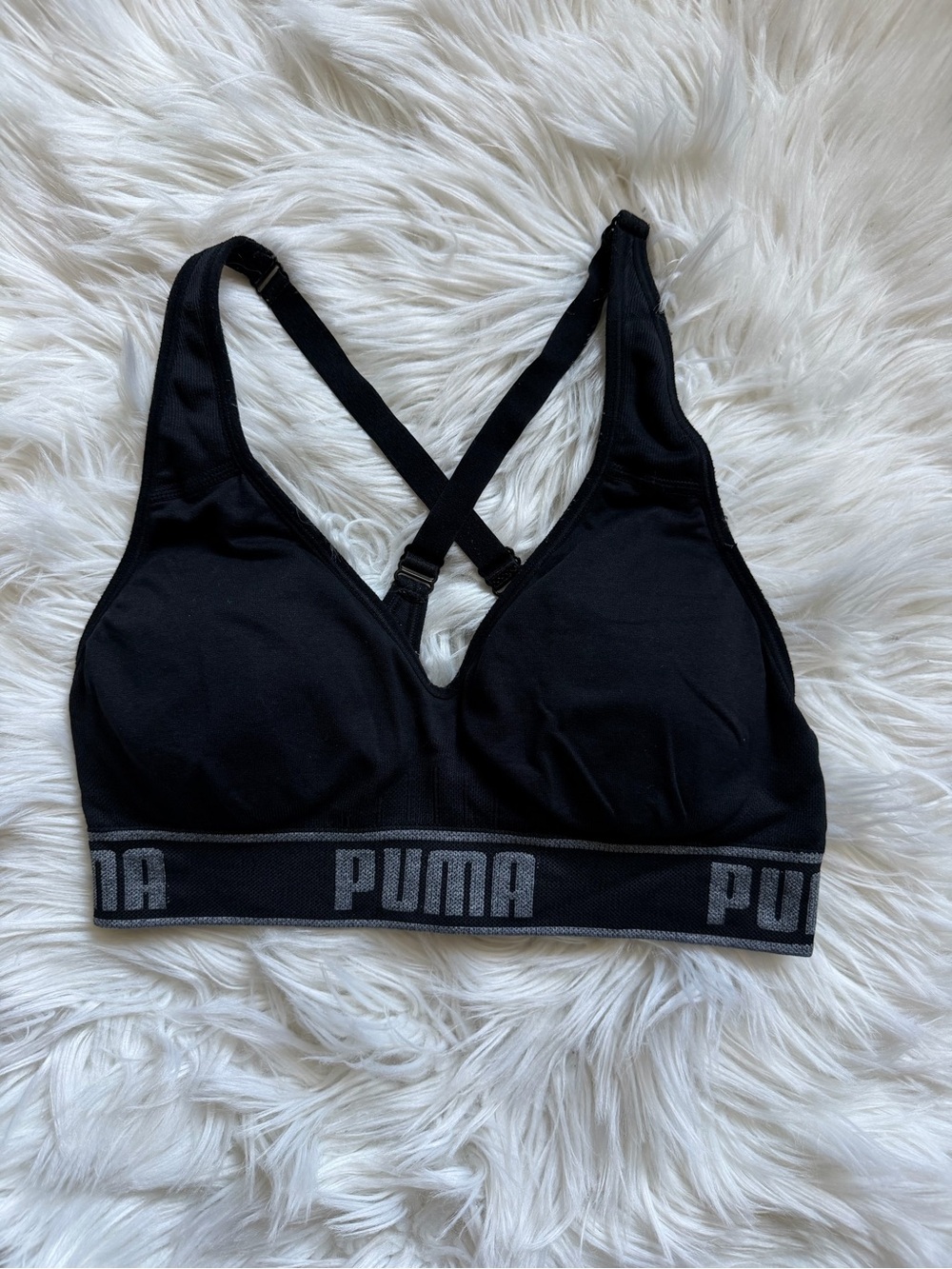PUMA racerback sports bra